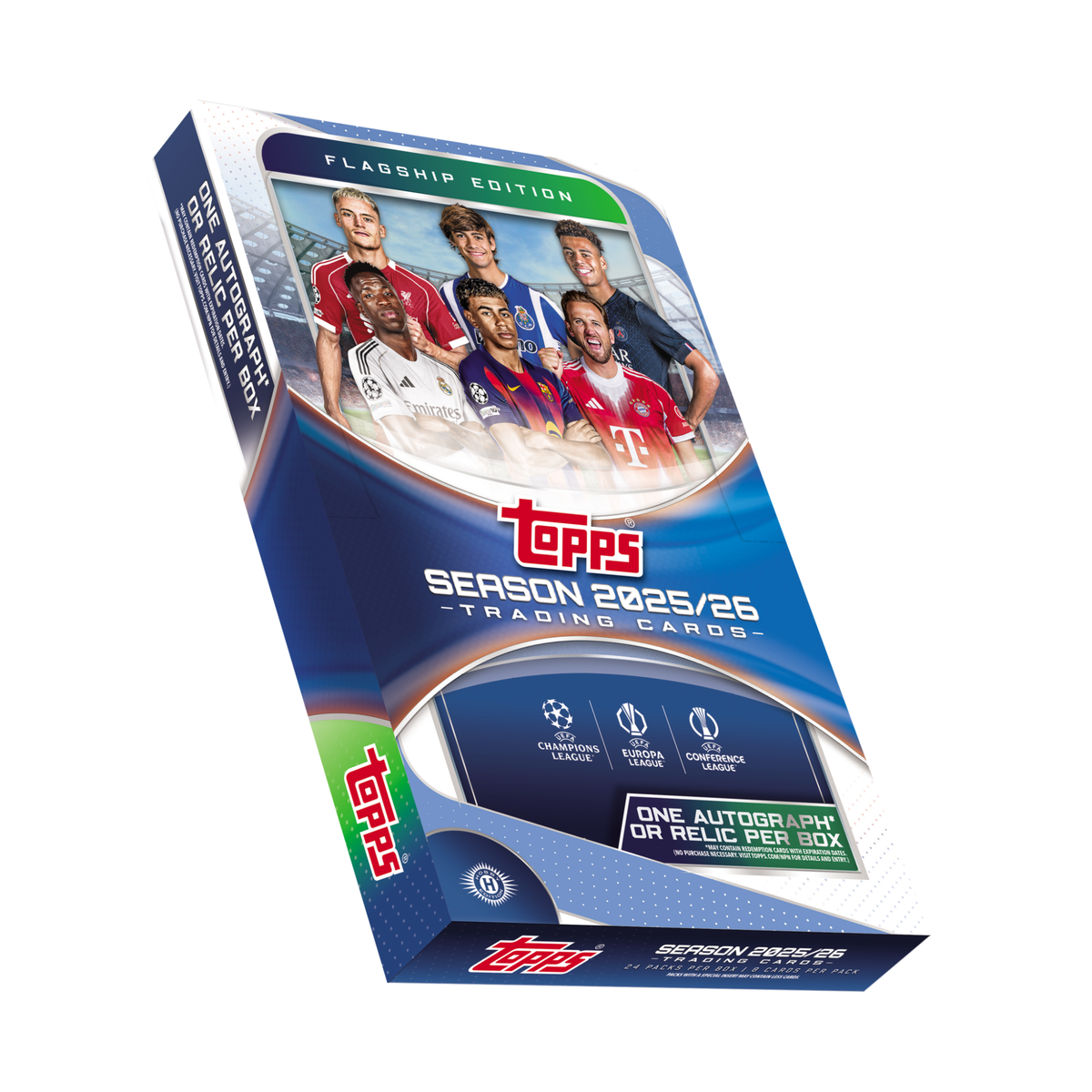 2025-26 Topps UEFA Club Competitions - Hobby Box