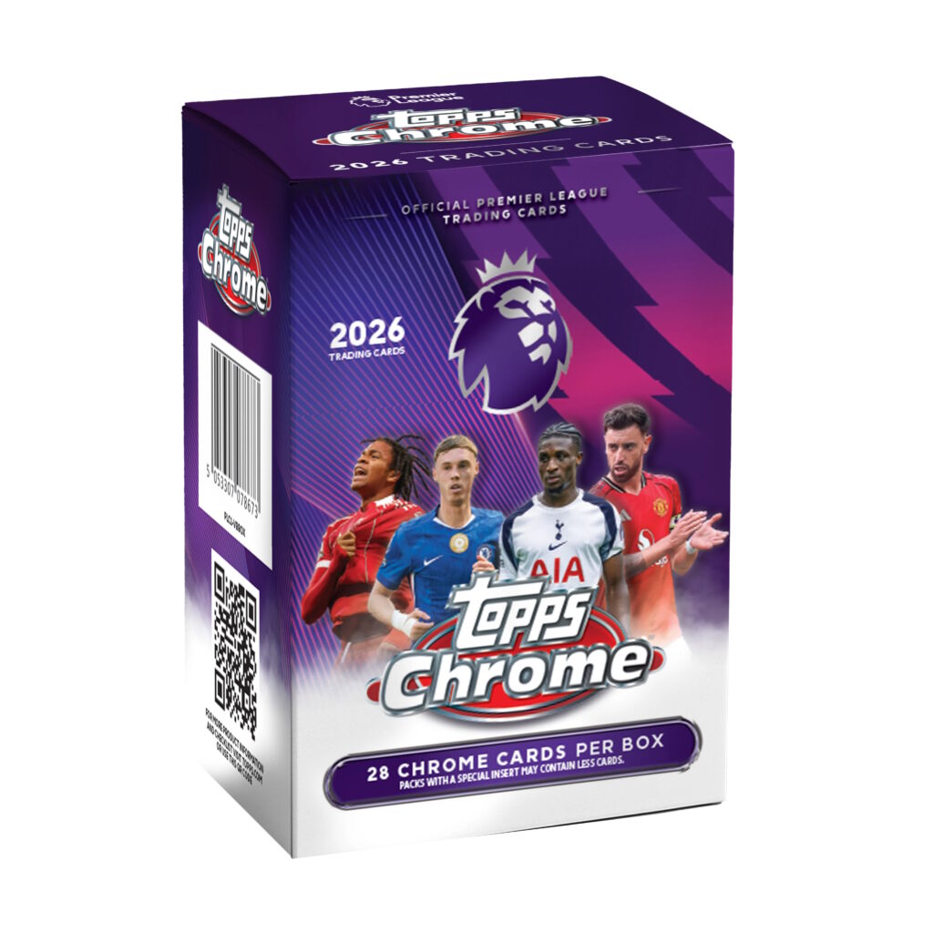 2025-26 Topps Chrome Premier League Blaster Box